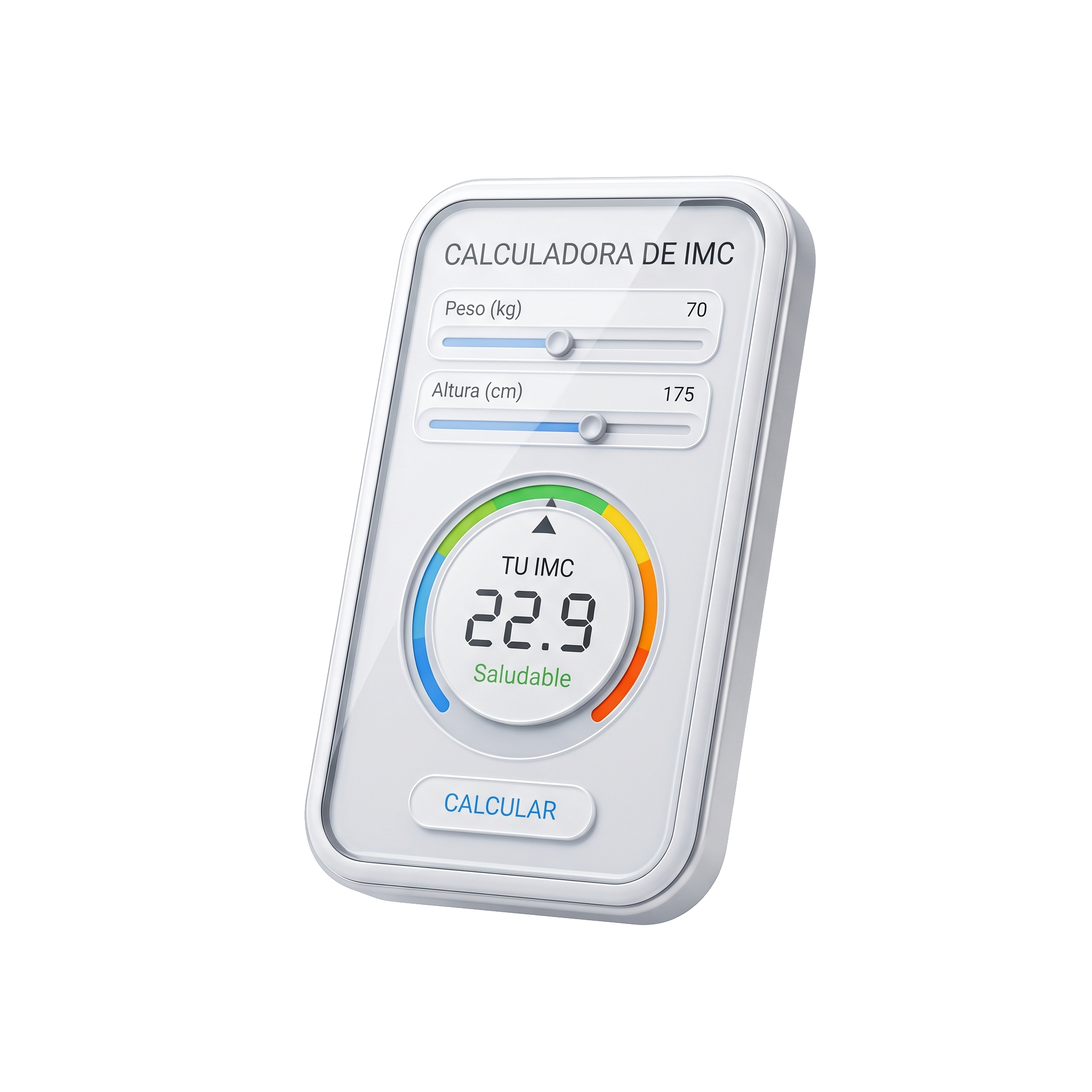 Calculadora de Índice de Masa Corporal (IMC)